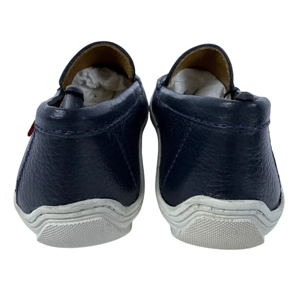 Marc Joseph Holland (Little Kid/Big‎ Kid) (Navy Grainy/White Sole) Shoes Size 11
